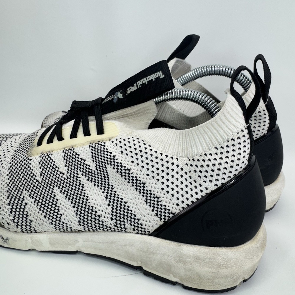 Timberland PRO Womens 8.5 Wide Gray Knit Work Sneakers ReBOTL Lightweight - Picture 7 of 11